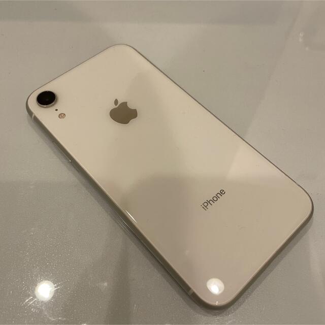 iPhone XR 64GB ホワイト　美品