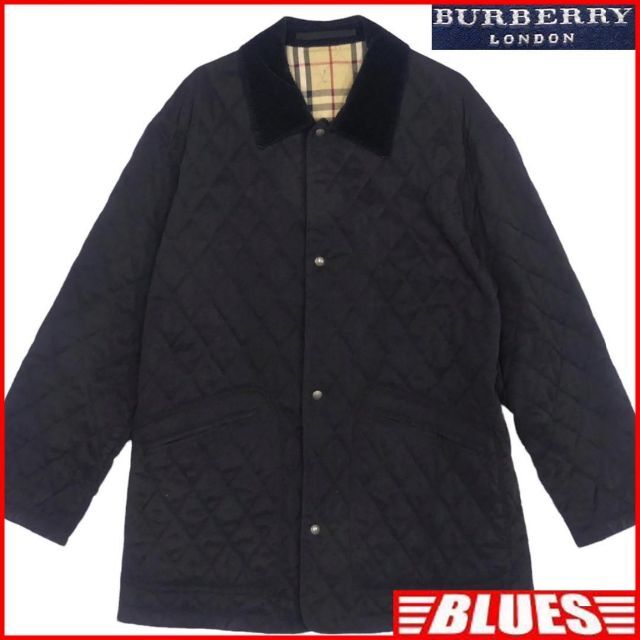 BURBERRY - 英国製 キルティングジャケット バーバリー L メンズ 古着