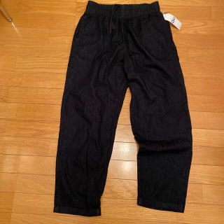 ジーユー(GU)のMENデニムシェフパンツ　69NAVY(ワークパンツ/カーゴパンツ)