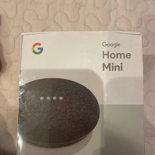 Google(グーグル)のGoogle GOOGLE HOME MINI CHARCOAL スマホ/家電/カメラのオーディオ機器(スピーカー)の商品写真