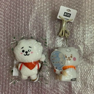 BT21 SHOOKY ハンディファン キーリング チャーム ぬいぐるみ セット