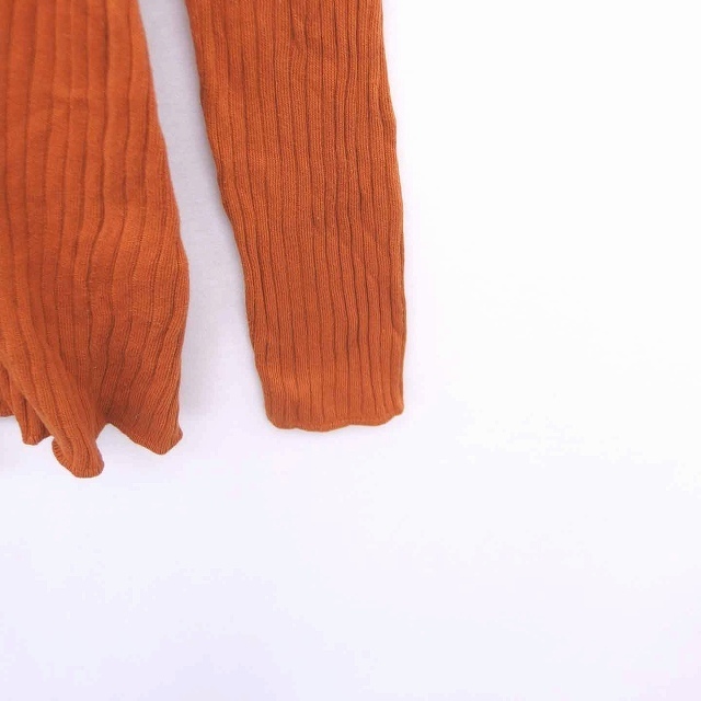 allureville(アルアバイル)のアルアバイル ニット セーター Vネック 薄手 長袖 2 茶 ライトブラウン レディースのトップス(ニット/セーター)の商品写真