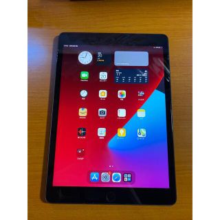 アップル(Apple)の「美品、送料無料」 iPad 第7世代 WiFi 32GB スペースグレイ(タブレット)