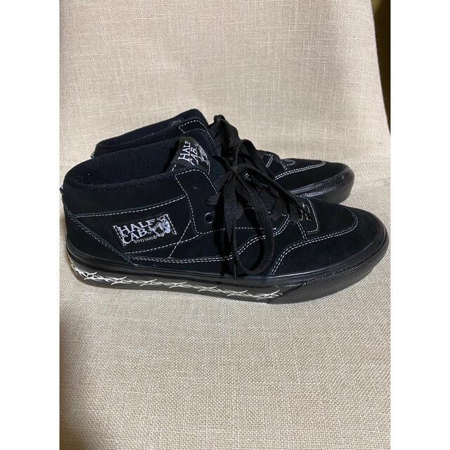 Supreme(シュプリーム)の美品Supreme × Vans Half Cab Black  27.0 メンズの靴/シューズ(スニーカー)の商品写真