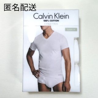 カルバンクライン(Calvin Klein)の匿名配送【S3枚】カルバン クラインVネックTシャツ半袖カルバンクライン(Tシャツ/カットソー(半袖/袖なし))