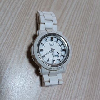 ベビージー(Baby-G)のカシオBaby-G BGA300　ホワイト(腕時計)