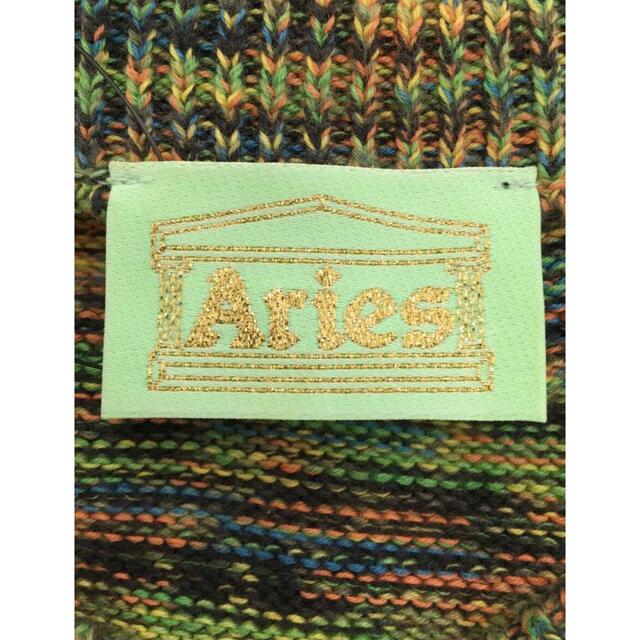 aries(アリエス)のAries コットンニット 肩あき グリーン系 レディースのトップス(ニット/セーター)の商品写真