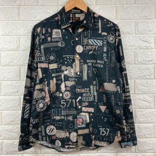 ポールスミス(Paul Smith)の美品　paul smith collection 総柄　ボタンシャツ   M(シャツ)