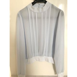 ヘザー(heather)のトップス　水色(カットソー(長袖/七分))