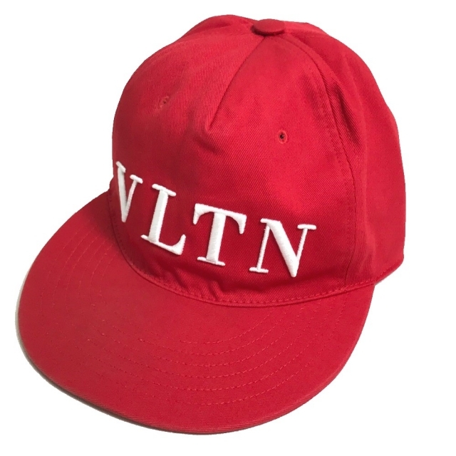 ヴァレンティノ・ガラヴァーニ Valentino Garavani VLTN PY0H0A06KQY ベースボールキャップ キャップ コットン レッド帽子