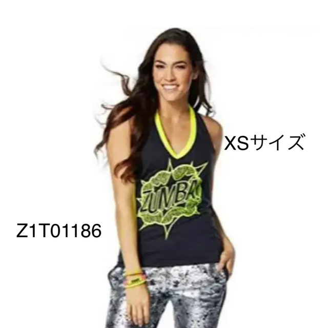 Zumba(ズンバ)の新品タグつき　ZUMBA レディース　XSサイズ　4点セット スポーツ/アウトドアのトレーニング/エクササイズ(トレーニング用品)の商品写真