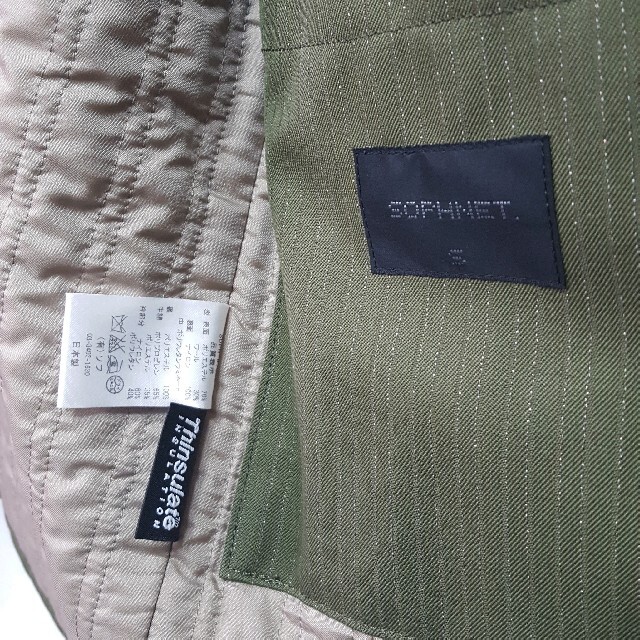 SOPHNET. - ☆日本製 SOPHNET. M65 中綿 ストライプ ミリタリー SOPHNET. - ☆日本製 SOPHNET. M65 中綿 ストライプ ミリタリー
