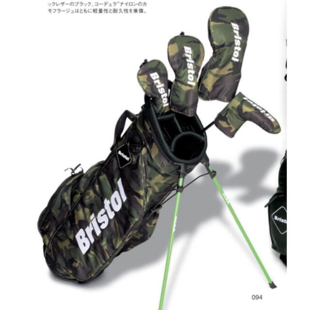 FCRB ブリストル ゴルフ ヘッドカバー 4点セット カーキ 新品未使用-