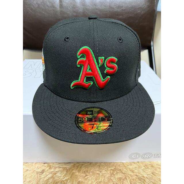 new era oakland athletics 25th anv patch