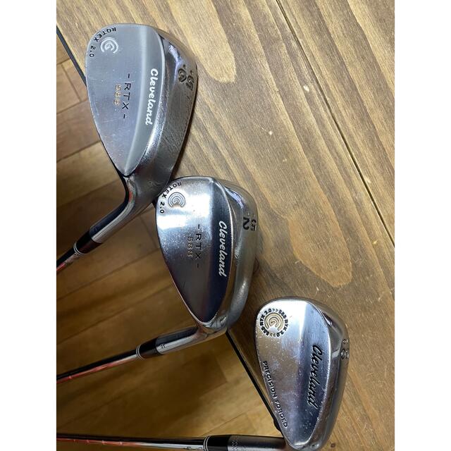 Cleveland Golf(クリーブランドゴルフ)のCleveland wedge  50&52&56 スポーツ/アウトドアのゴルフ(クラブ)の商品写真