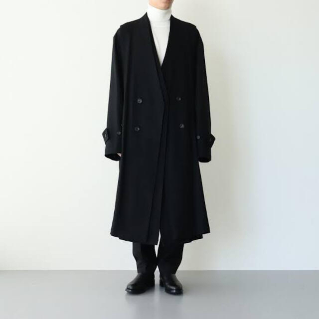 stein OVERSIZED LINEAR NO COLLAR COAT