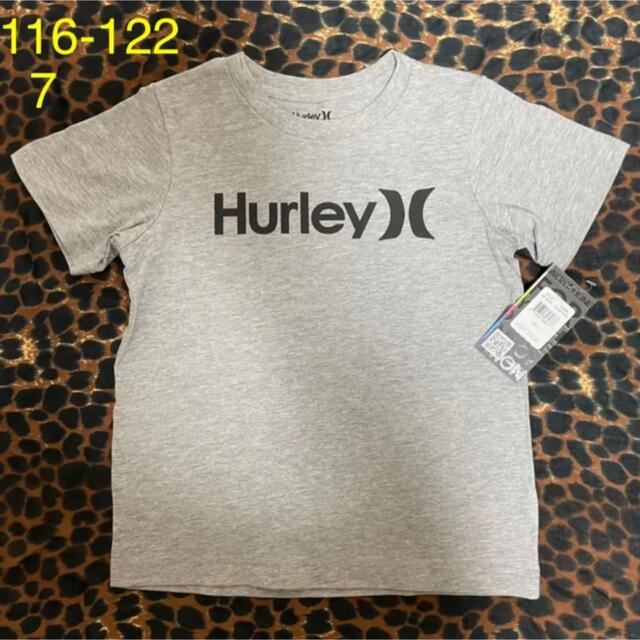 Hurley(ハーレー)の【新品】ハーレー♡半袖Tシャツグレー7110120ジュニアキッズボーイズ キッズ/ベビー/マタニティのキッズ服男の子用(90cm~)(Tシャツ/カットソー)の商品写真