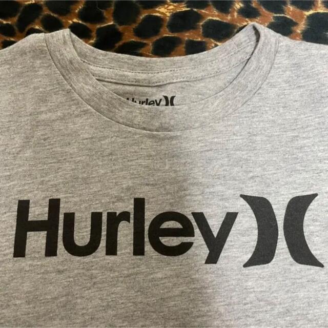 Hurley(ハーレー)の【新品】ハーレー♡半袖Tシャツグレー7110120ジュニアキッズボーイズ キッズ/ベビー/マタニティのキッズ服男の子用(90cm~)(Tシャツ/カットソー)の商品写真