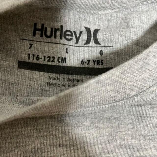 Hurley(ハーレー)の【新品】ハーレー♡半袖Tシャツグレー7110120ジュニアキッズボーイズ キッズ/ベビー/マタニティのキッズ服男の子用(90cm~)(Tシャツ/カットソー)の商品写真