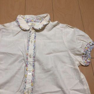 ダブルクローゼット(w closet)のw closet 花柄ブラウス(シャツ/ブラウス(半袖/袖なし))