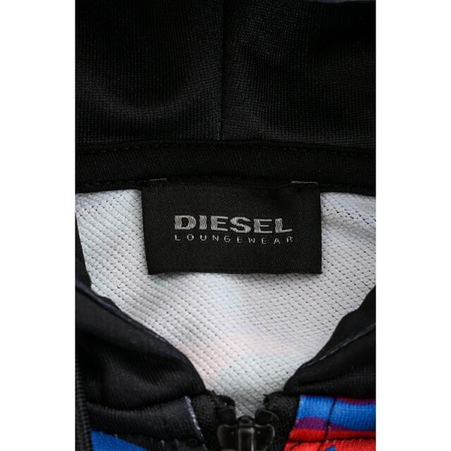 値下げしました！【希少】DIESEL ジップアップパーカー マルチカラージップアップ