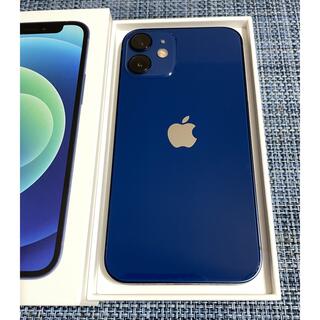 アイフォーン(iPhone)のiPhone 12 mini 本体 64G アイホン　ブルー(スマートフォン本体)