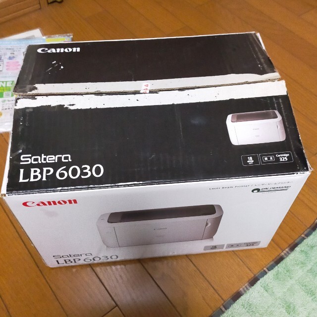 Canon レーザープリンタSatera LBP6030スマホ/家電/カメラ