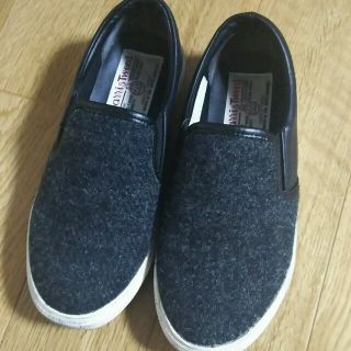 ハリスツイード(Harris Tweed)のスリッポン ハリスツイード(スリッポン/モカシン)