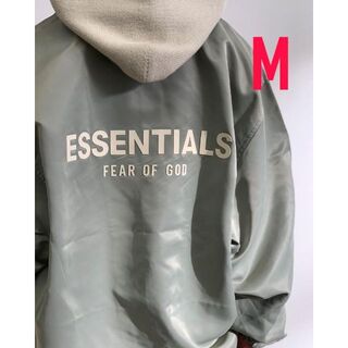 フィアオブゴッド(FEAR OF GOD)の新作 Essentials Coaches Jacket Seafoam M(ナイロンジャケット)
