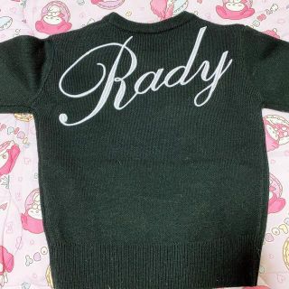 レディー(Rady)のちびRady バックロゴニット xs(ニット)