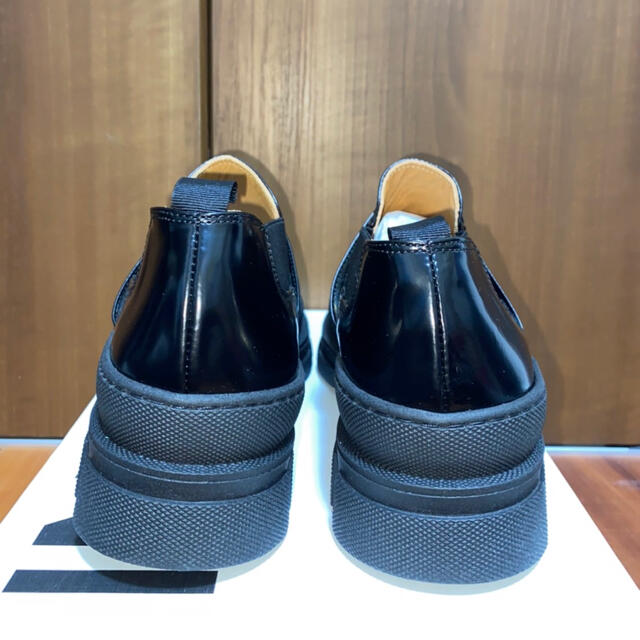 B品 GANNI ガニー 厚底 ローファー 革靴 スリッポン チャンキーソール