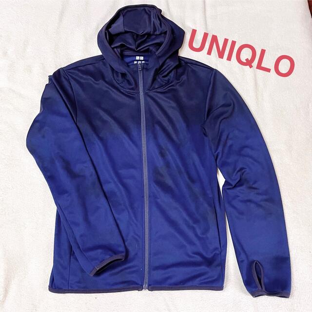 UNIQLO(ユニクロ)の☆美品☆ ユニクロ ストレッチパーカー Mサイズ メンズのトップス(パーカー)の商品写真