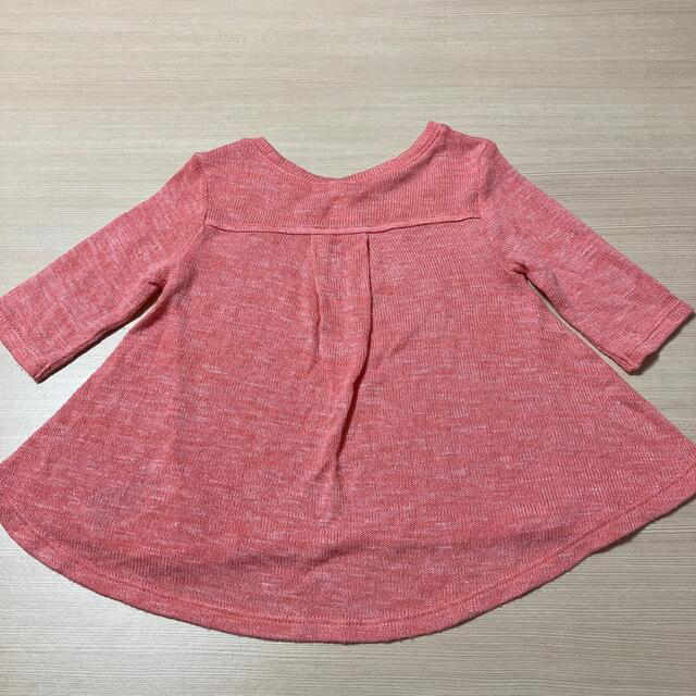 Old Navy(オールドネイビー)のC18♥︎90cm♥︎美品‼️OLD NAVY♥︎オレンジ♥︎ニット キッズ/ベビー/マタニティのキッズ服女の子用(90cm~)(ニット)の商品写真