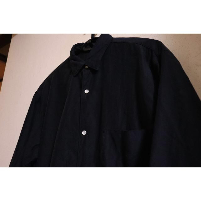19AW / COMOLI /中綿シルクシャツ