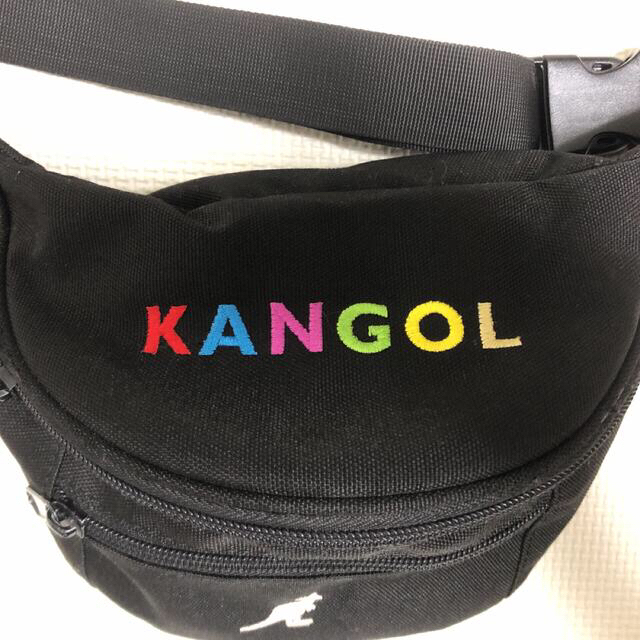 KANGOL(カンゴール)のKANGOLカンゴール ロゴ ウエストバッグ ショルダーバッグ メンズのバッグ(ショルダーバッグ)の商品写真