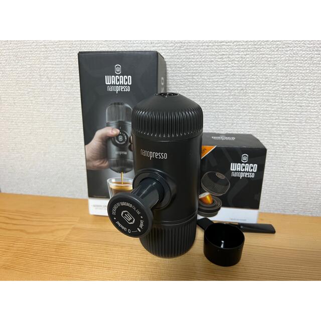 ポータブルエスプレッソマシン　WACACO nanopresso W-106  スマホ/家電/カメラの調理家電(エスプレッソマシン)の商品写真