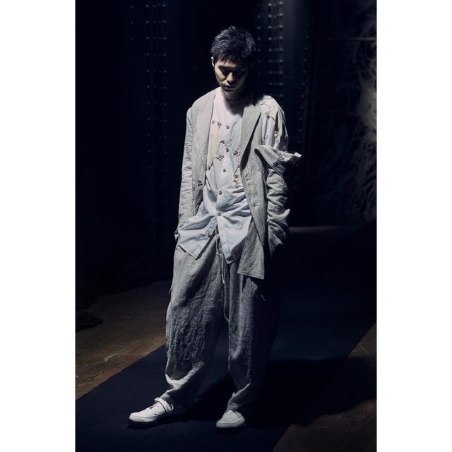 2ジャケットパンツyohji yamamoto 21ss look9 セットアップ