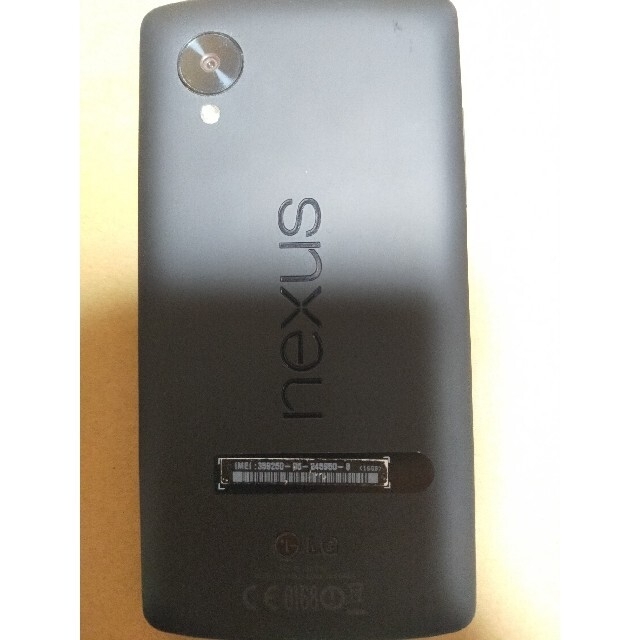 LG Electronics(エルジーエレクトロニクス)のNexus5 16GB スマホ/家電/カメラのスマートフォン/携帯電話(スマートフォン本体)の商品写真