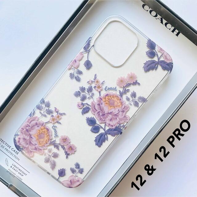 コーチ iPhone 12 / 12 PRO ケース ムーディーフローラル
