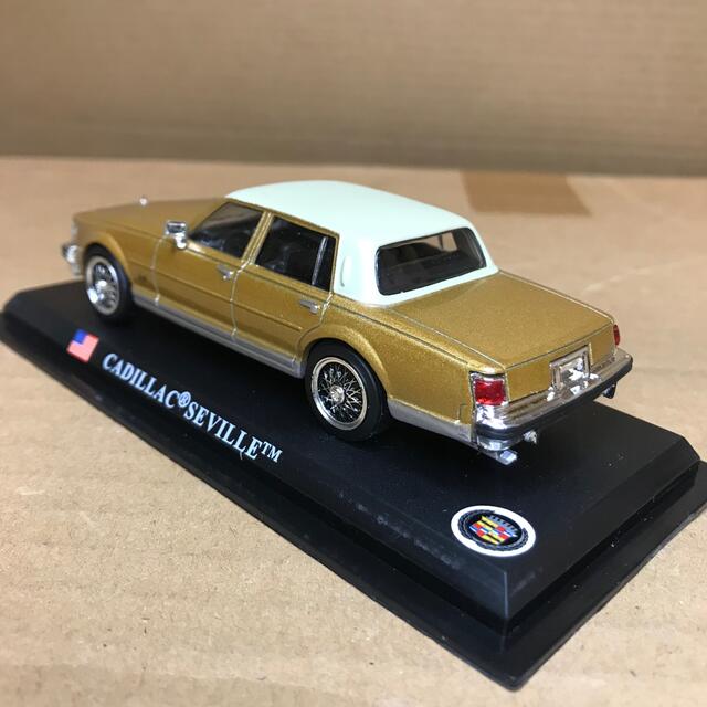 Cadillac(キャデラック)の右ドアミラー破損！デルプラド1/43 キャデラックセビル　ミニチュア　ミニカー  エンタメ/ホビーのおもちゃ/ぬいぐるみ(ミニカー)の商品写真