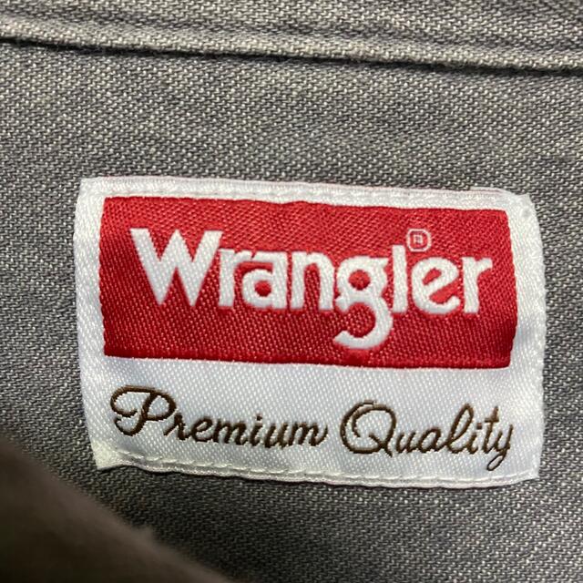 Wrangler(ラングラー)のWrangler ラングラー ワークシャツ カジュアル XL ダブルポケット メンズのトップス(シャツ)の商品写真