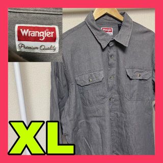 ラングラー(Wrangler)のWrangler ラングラー ワークシャツ カジュアル XL ダブルポケット(シャツ)