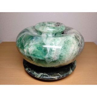 フローライト 8.6kg 蛍石 花瓶 壺 インテリア 鑑賞石 自然石 フローライト 8.6kg 蛍石 花瓶 壺 インテリア 鑑賞石 自然石