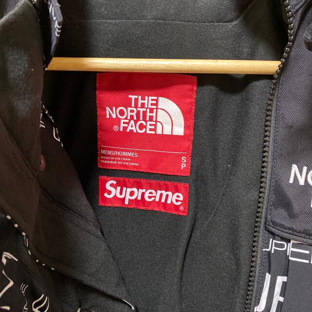 supreme north face steep tech jacket新品S 5