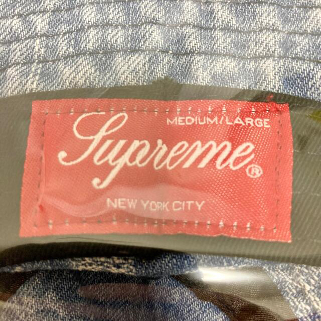 Supreme(シュプリーム)のSupreme Fade Jacquard Denim Crusher Blue メンズの帽子(ハット)の商品写真