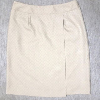 新品 21号 W88cmラップスカート風スカート 事務服 OL制服(ひざ丈スカート)