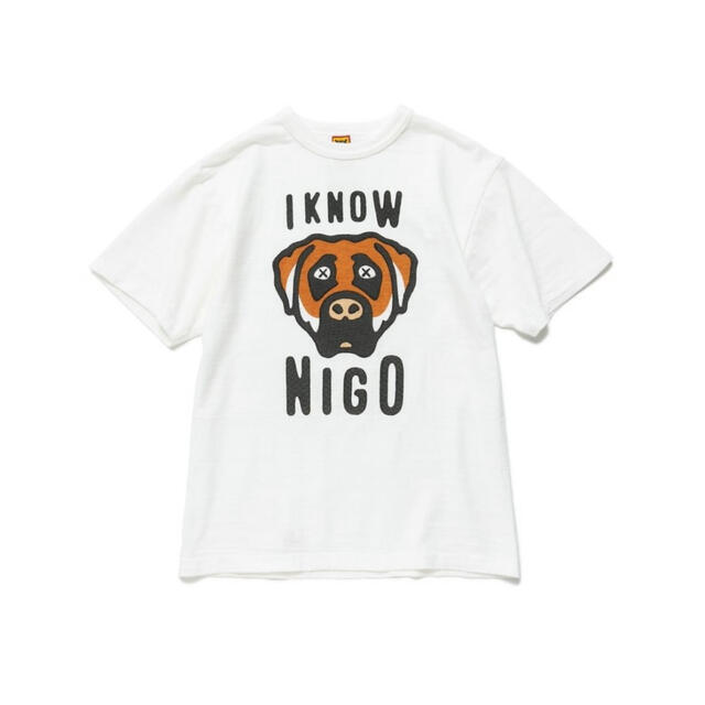 HUMAN MADE(ヒューマンメイド)のHUMAN MADE I KNOW NIGO KAWS T-SHIRT 2XL メンズのトップス(Tシャツ/カットソー(半袖/袖なし))の商品写真