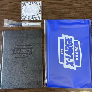 エクストララージ(XLARGE)のX-LARGE スケジュール帳　ノベルティ　付箋&ボールペン(ノベルティグッズ)