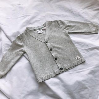 ザラキッズ(ZARA KIDS)のzaraベビー　カーディガン80(カーディガン/ボレロ)