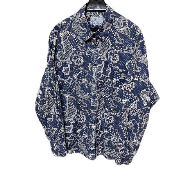 大得価HOT】 KENZO - 希少☆KENZO ケンゾー 北斎タグ ペイズリー柄